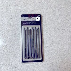 Pastel pencil pack of six
